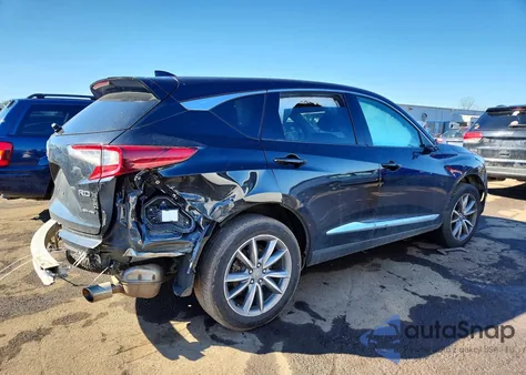 2021 Acura Rdx Technology z USA, uszkodzony, nr VIN 5J8TC2H55ML008097